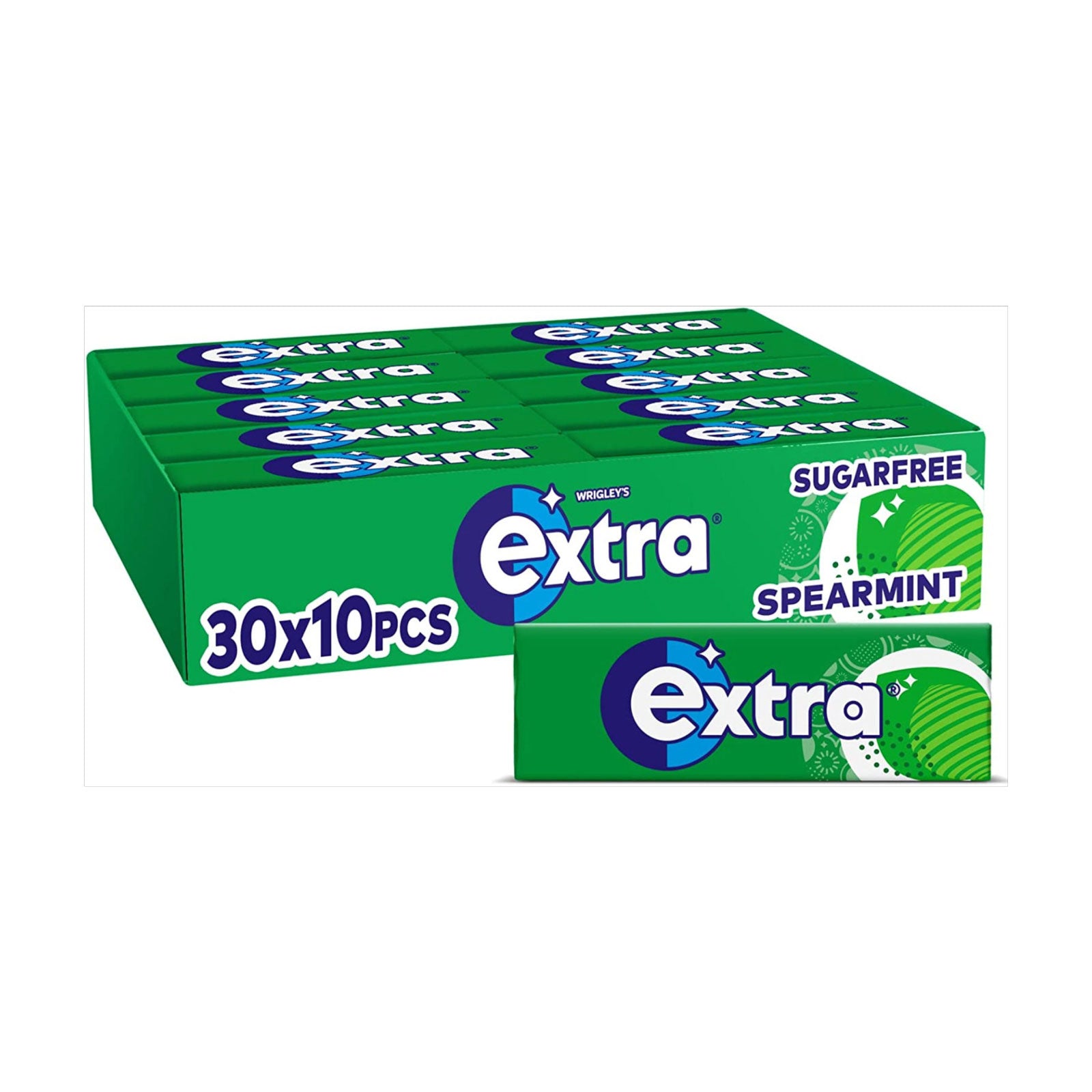Wrigley's Extra Spearmint Sugarfree Chewing Gum Wrigley's Extra Spearmint Sugarfree Chewing Gum